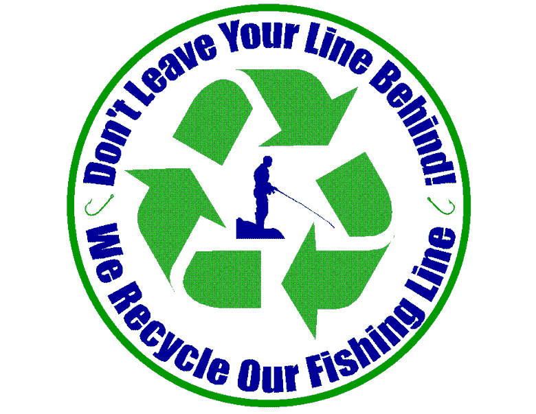 Don't leave your line behind. We recycle our fishing line.